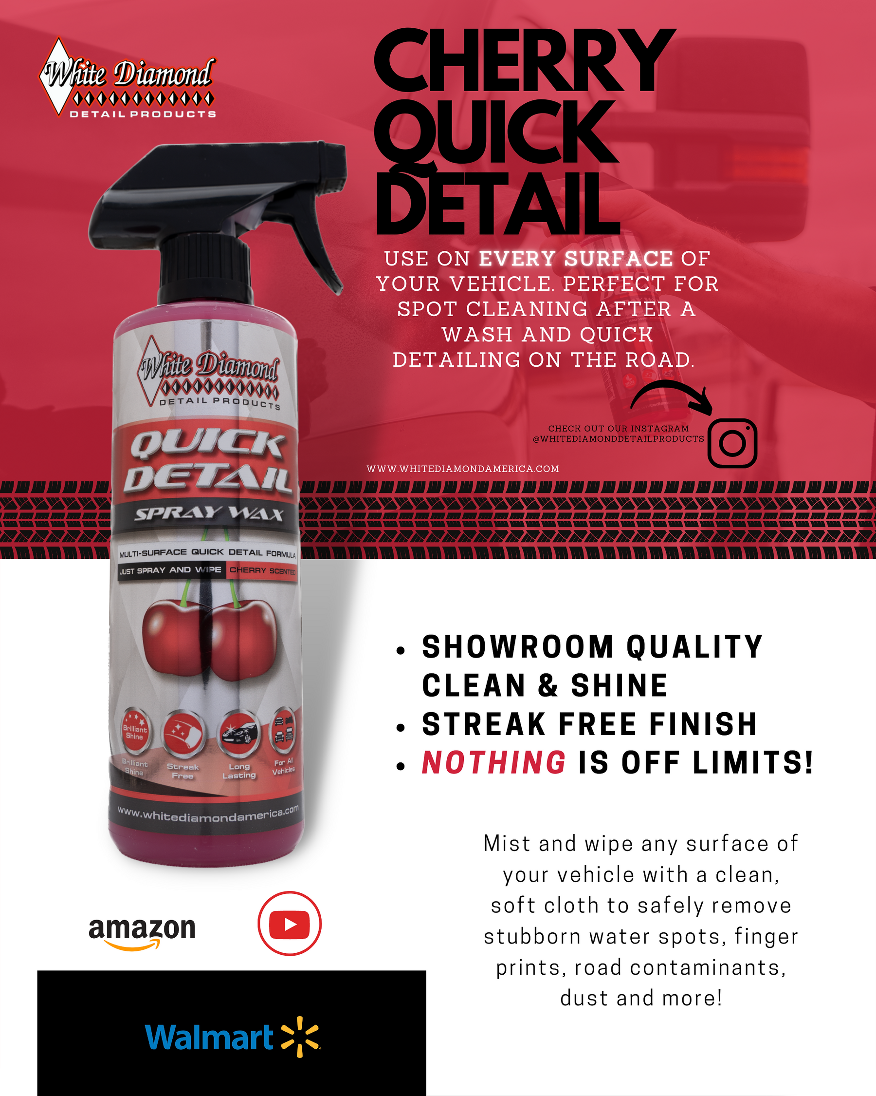 Cherry Quick Detail Spray Wax