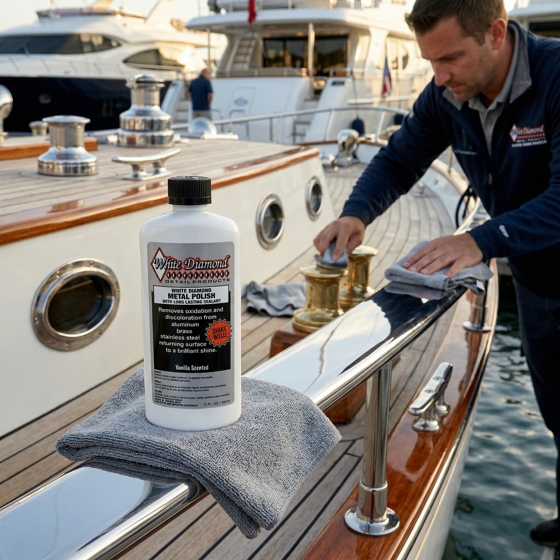 Metal Polish with Long Lasting Sealant