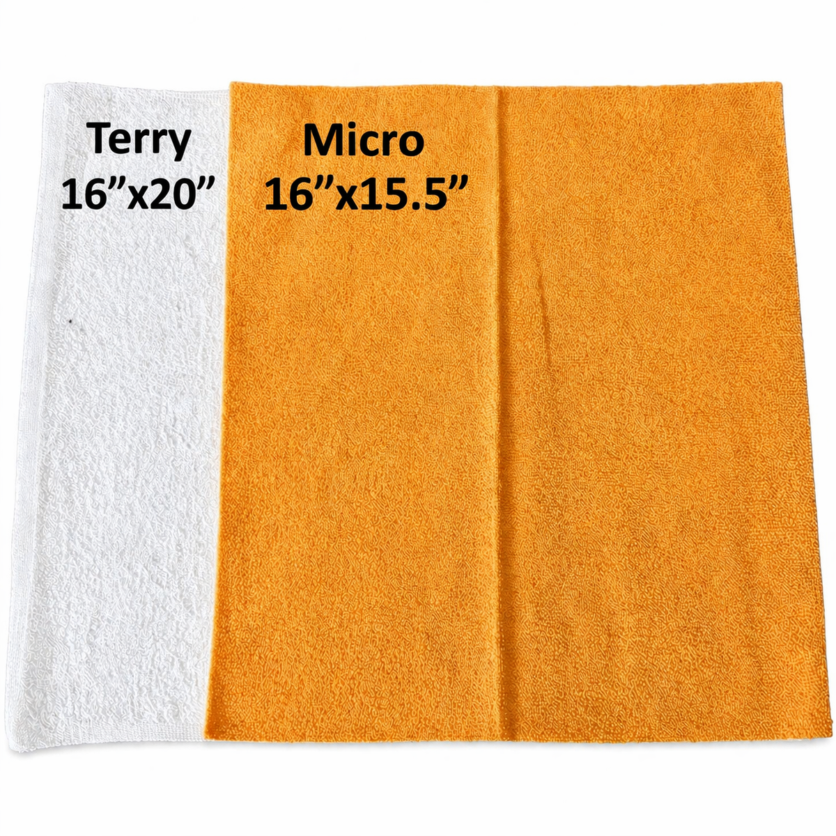 Metal Polish + Rag Bundle 12 Microfibers & 6 Terry Cloths
