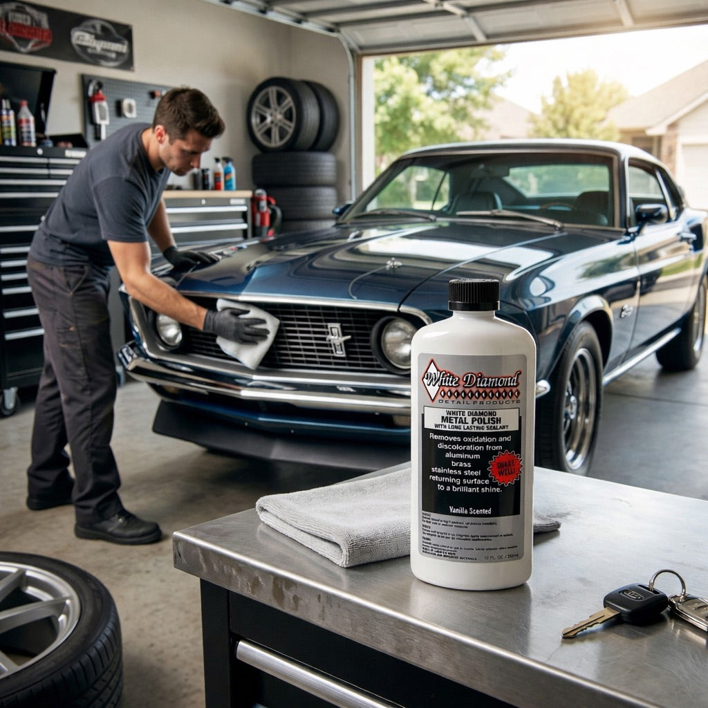 Metal Polish with Long Lasting Sealant