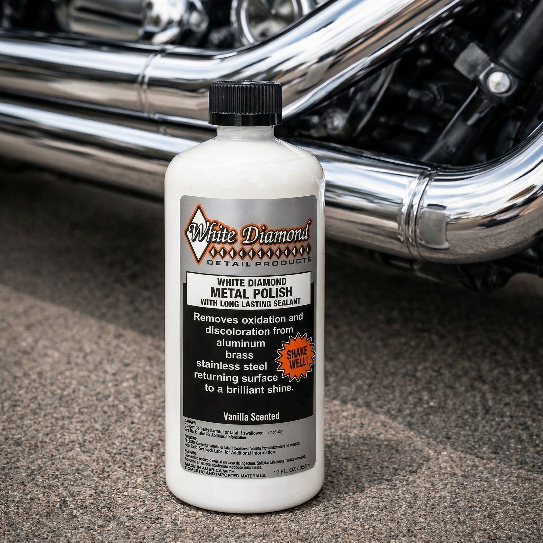 Metal Polish with Long Lasting Sealant